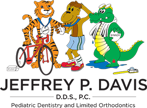 Logo for Pediatric dentist Dr. Jeffrey P. Davis in McLean VA.